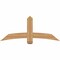 Ekena Millwork Bellingham Timber Gable Bracket, Western Red Cedar, 60"W x 25"H x 5 1/2"D x 5 1/2"F, 10/12 Pitch GBW060X25X0606BEL00SWR - alternate 1